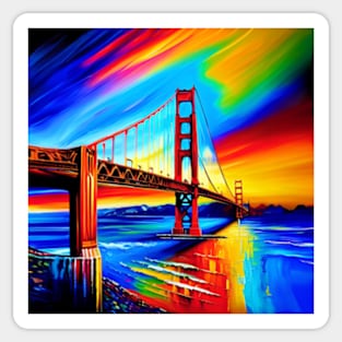 Golden Gate Bridge Sticker